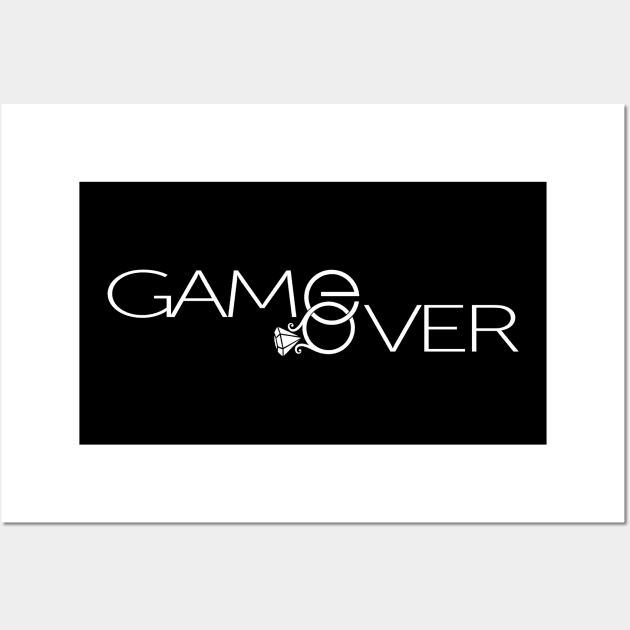 Weddings = Game Over Wall Art by sebstgelais